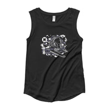 Vader Pilot Ladies’ Cap Sleeve T-Shirt
